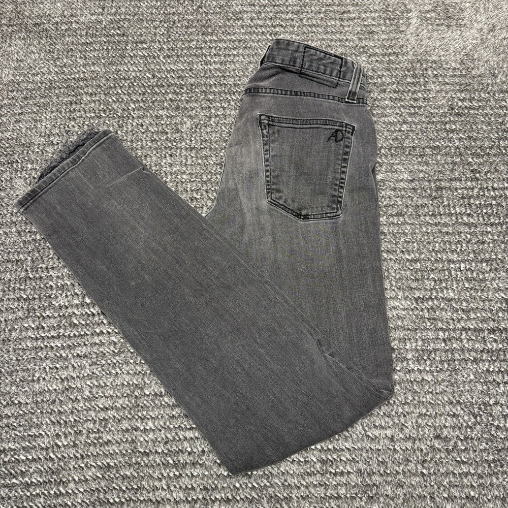 Agave Denim Mens No 11 Classic Jeans Size 30x32‎ Gray Straight Leg Distressed